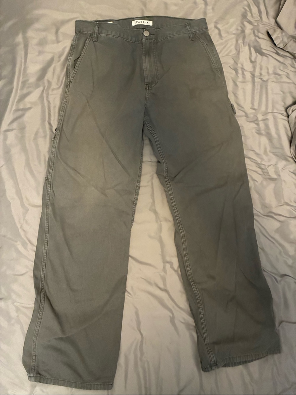 PacSun Men's Olive Green Chinos